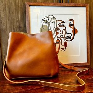 PLG ‘Almost Perfect’ Butterfly Bucket Bag | Honey